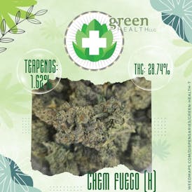 Chem Fuego Flor / thc 28.74% / Terps 1.62%