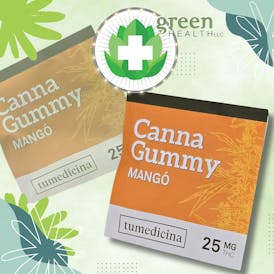 Canna Gummy 25mg Mango