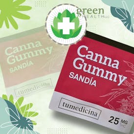 Canna Gummy 25mg Sandia