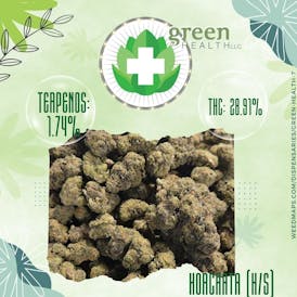 Horchata Flor / thc: 28.91% / terp: 1.74%