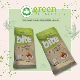 Bite Milk Chocolate with almods / thc 80mg