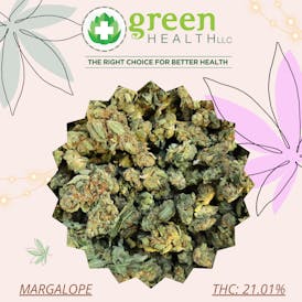 Margalope Flor / thc 21.01% / terp 2.07%
