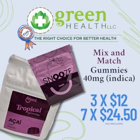 Snooze 40mg Grape Gummy