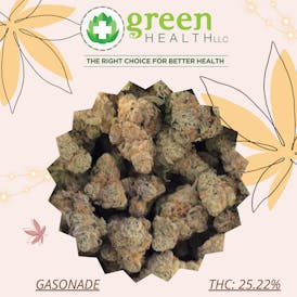 Gasonade Flor / 25.22% thc / terp 1.57%