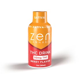 ZEN BERRY SATIVA 50MG SHOT