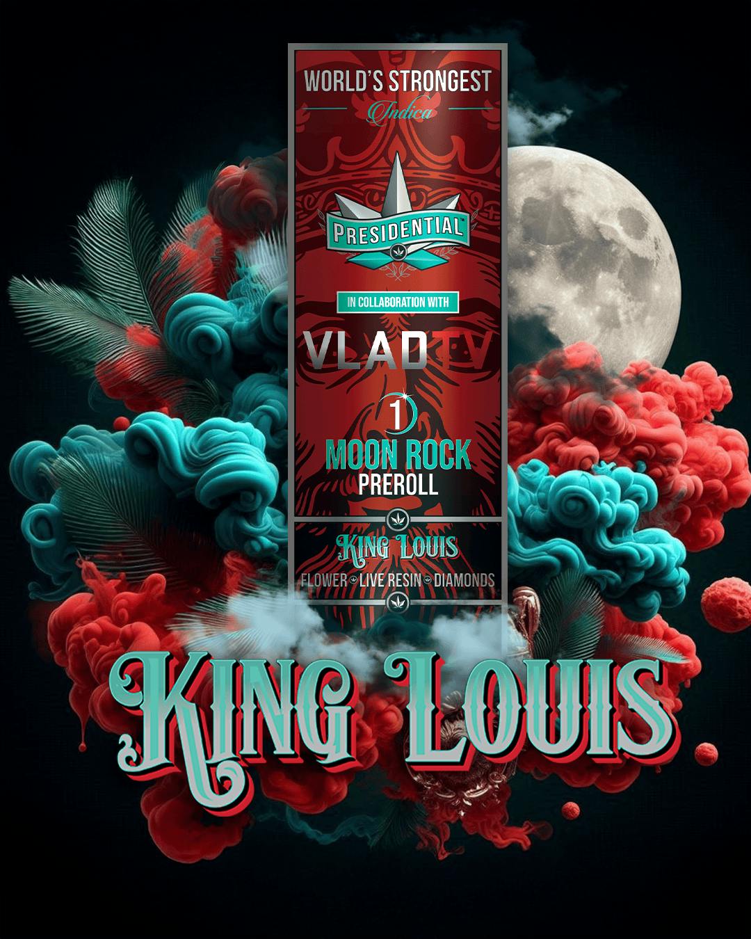 Presidential Moon Rock Preroll - King Louis by Presidential