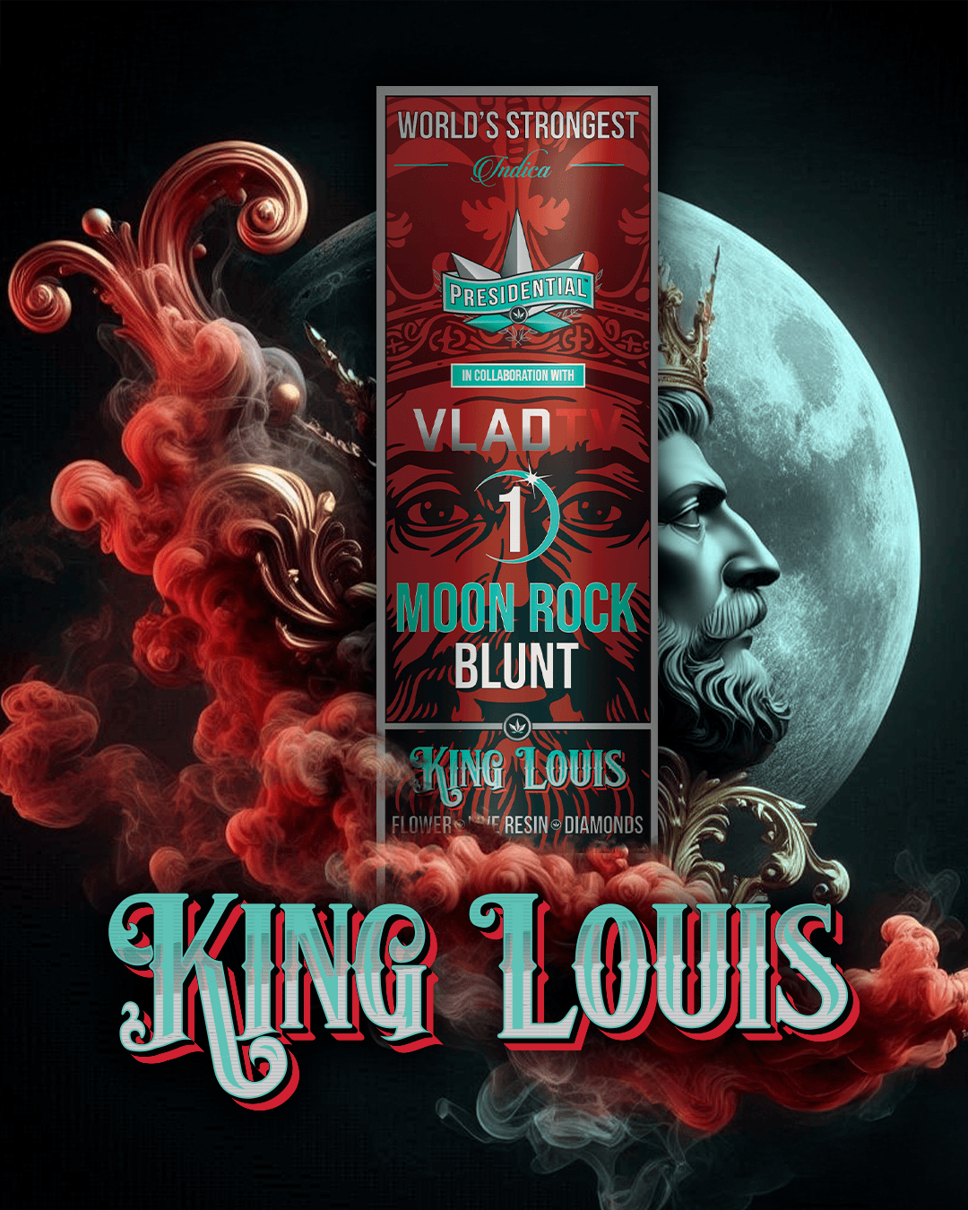 King Louis Moon Rock