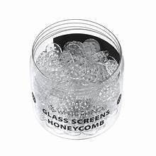Glass Honeycomb Screens at Trifecta Dispensary