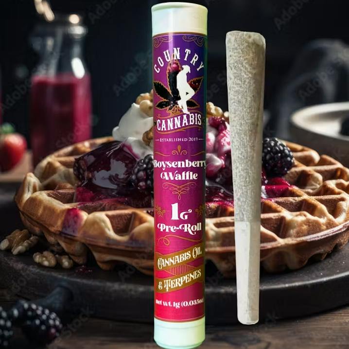 Boysenberry Waffle | Infused Pre-Roll | 1G