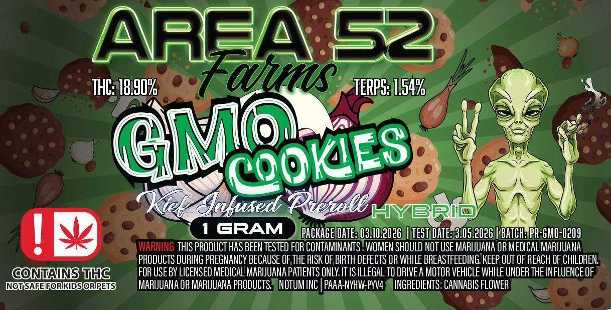 GMO Cookies | Infused Joint | 1g
