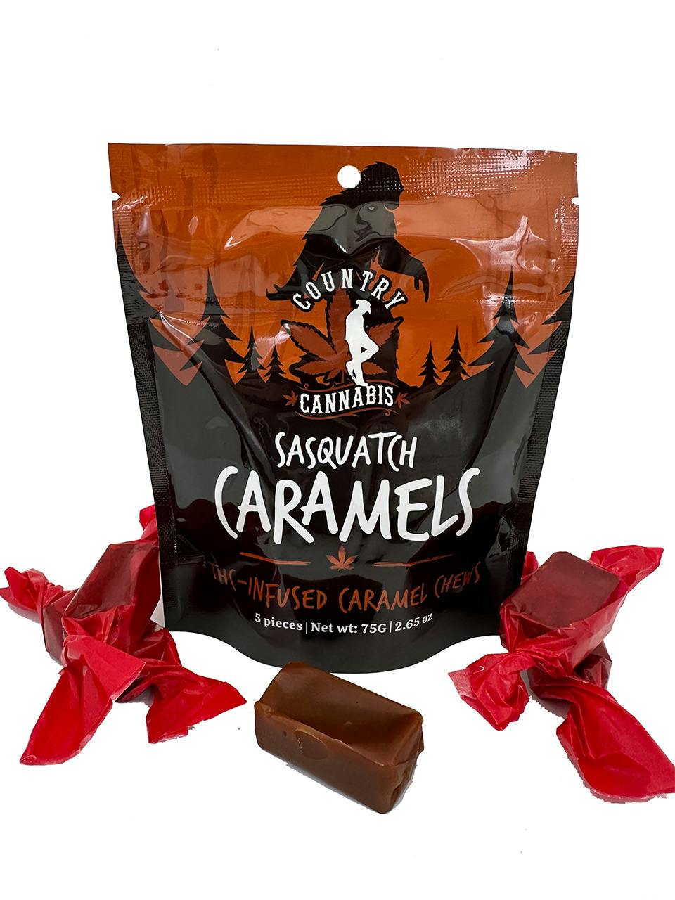 Sasquatch Caramels Caramel