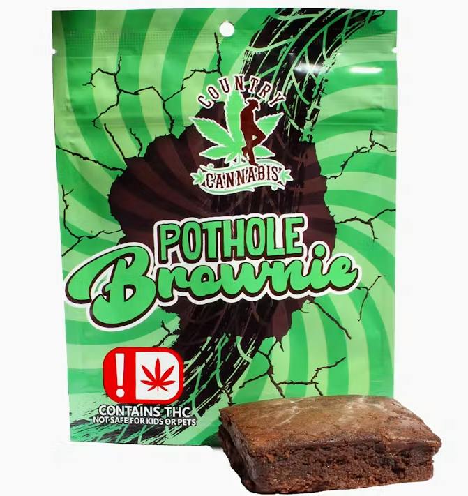 Country Cannabis - Pothole Brownie - 1000mg