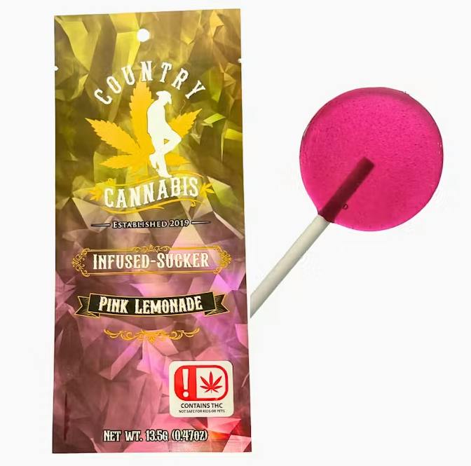 Pink Lemonade Sucker - 100mg