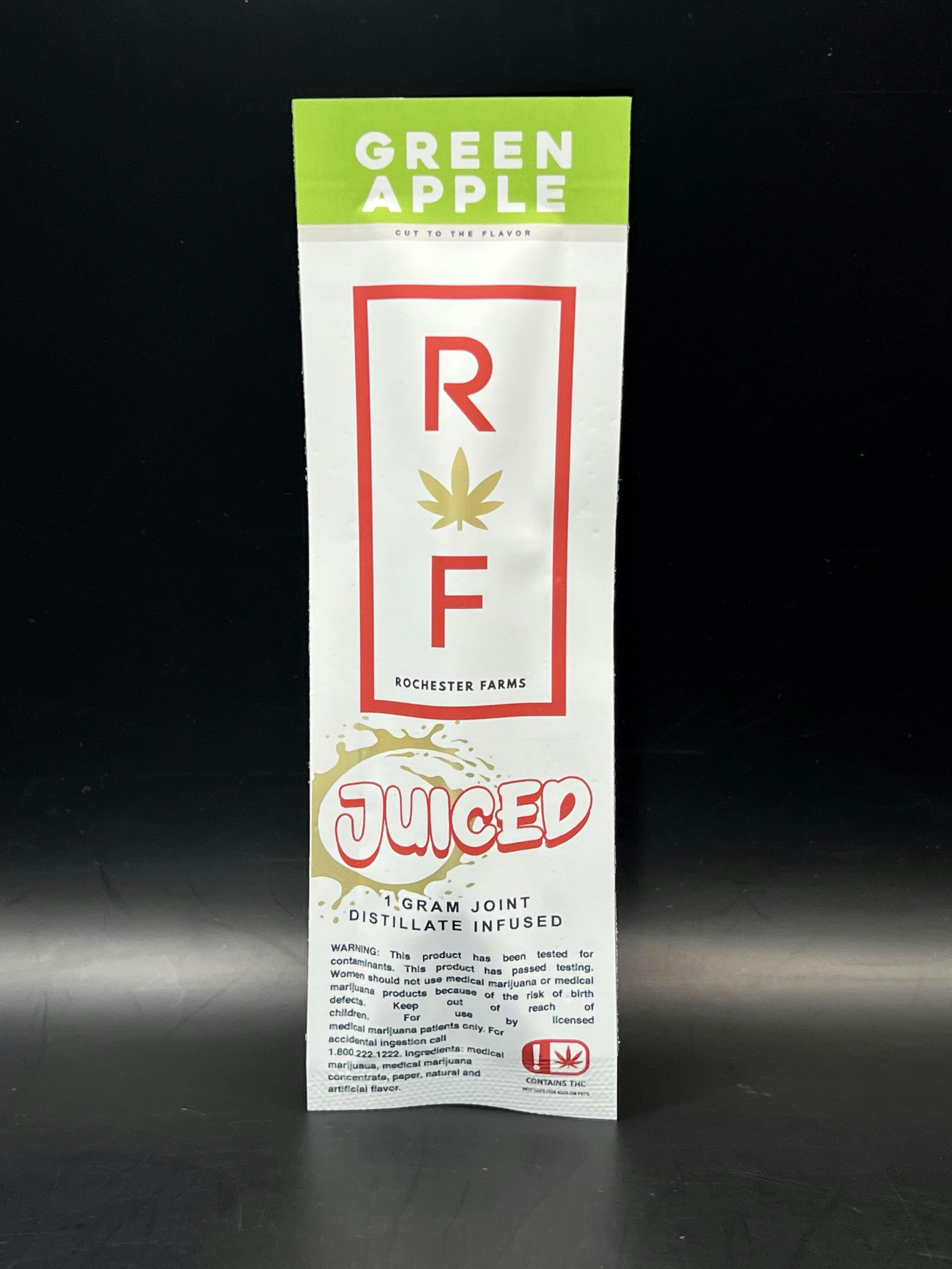 Green Apple | Infused Joint | 1g by Rochester Farms