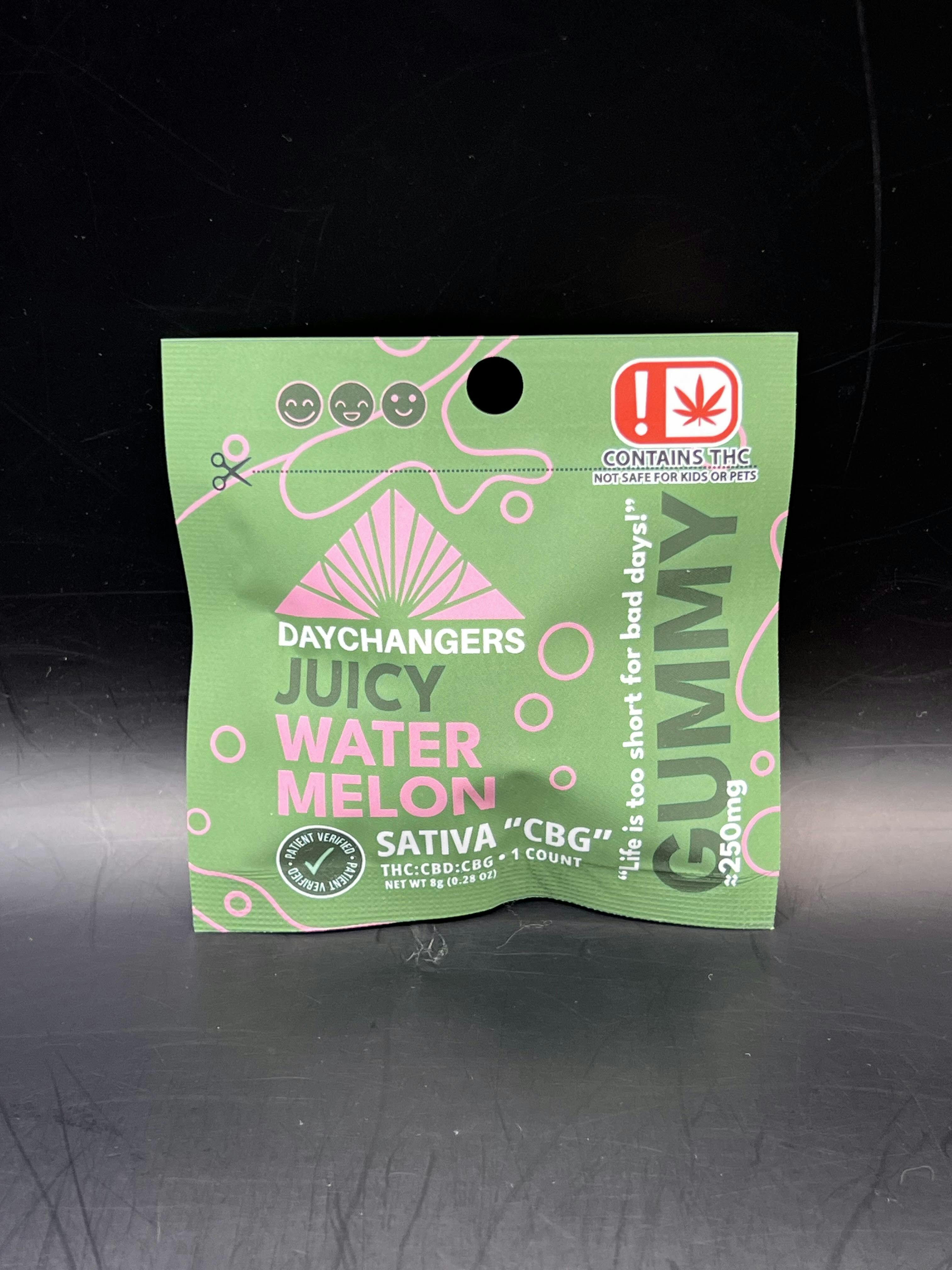 Watermelon -SINGLES- 250mg THC - Day Changer