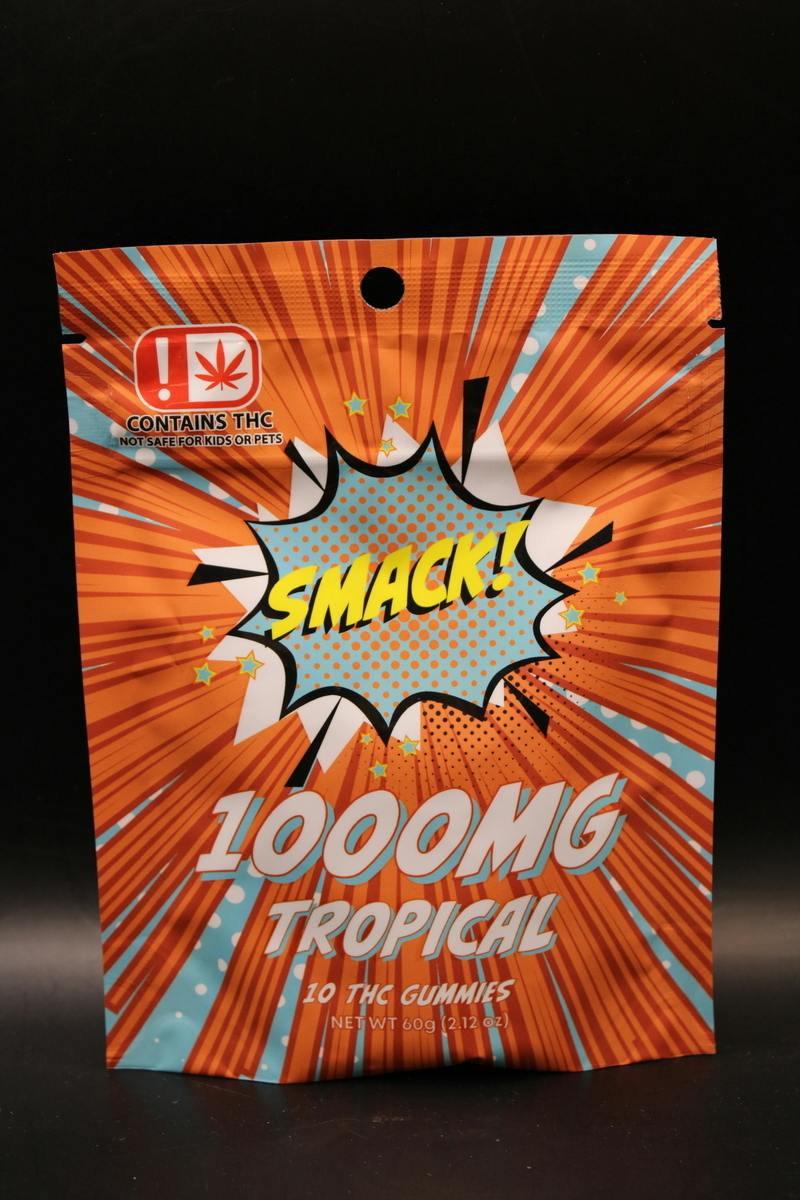 Smack! | Tropical Gummies (10ct.) | 1000mg