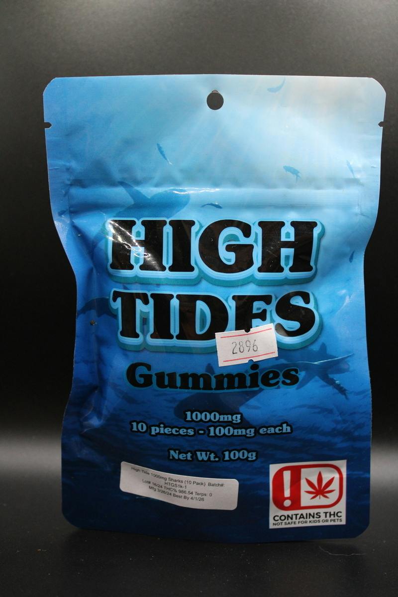 Sharks Gummies | Gummies | 10pk | 100mg/ea by High Tide