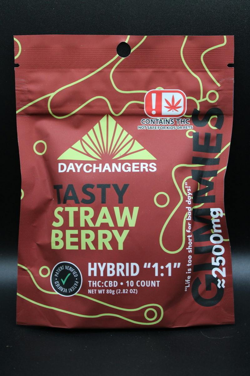 Day Changer | Tasty Strawberry Gummies (10ct.) | 2500mg