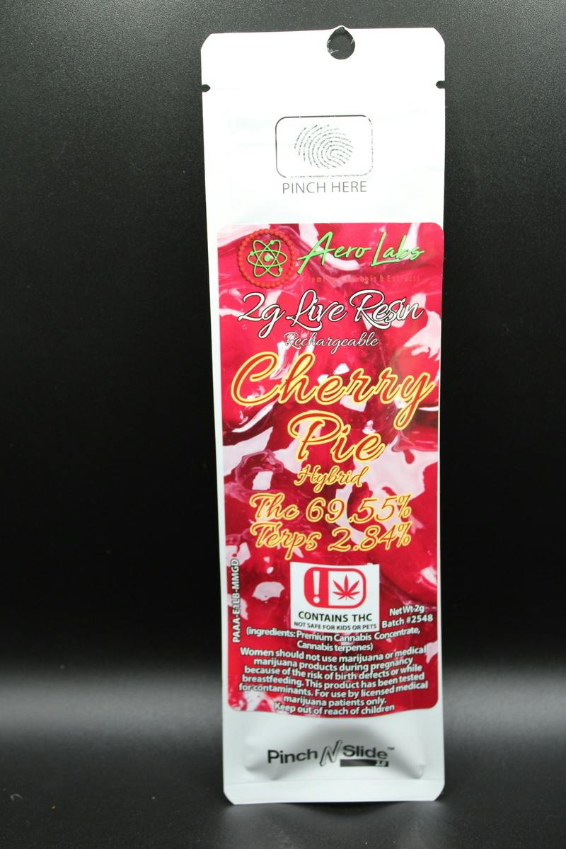Aero Labs - Cherry Pie - 2G Live Resin Disposable