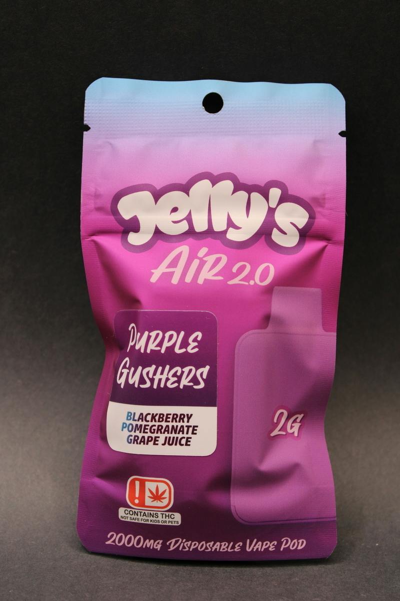Jelly’s Air 2.0 - Purple Gushers - 2G Disposable