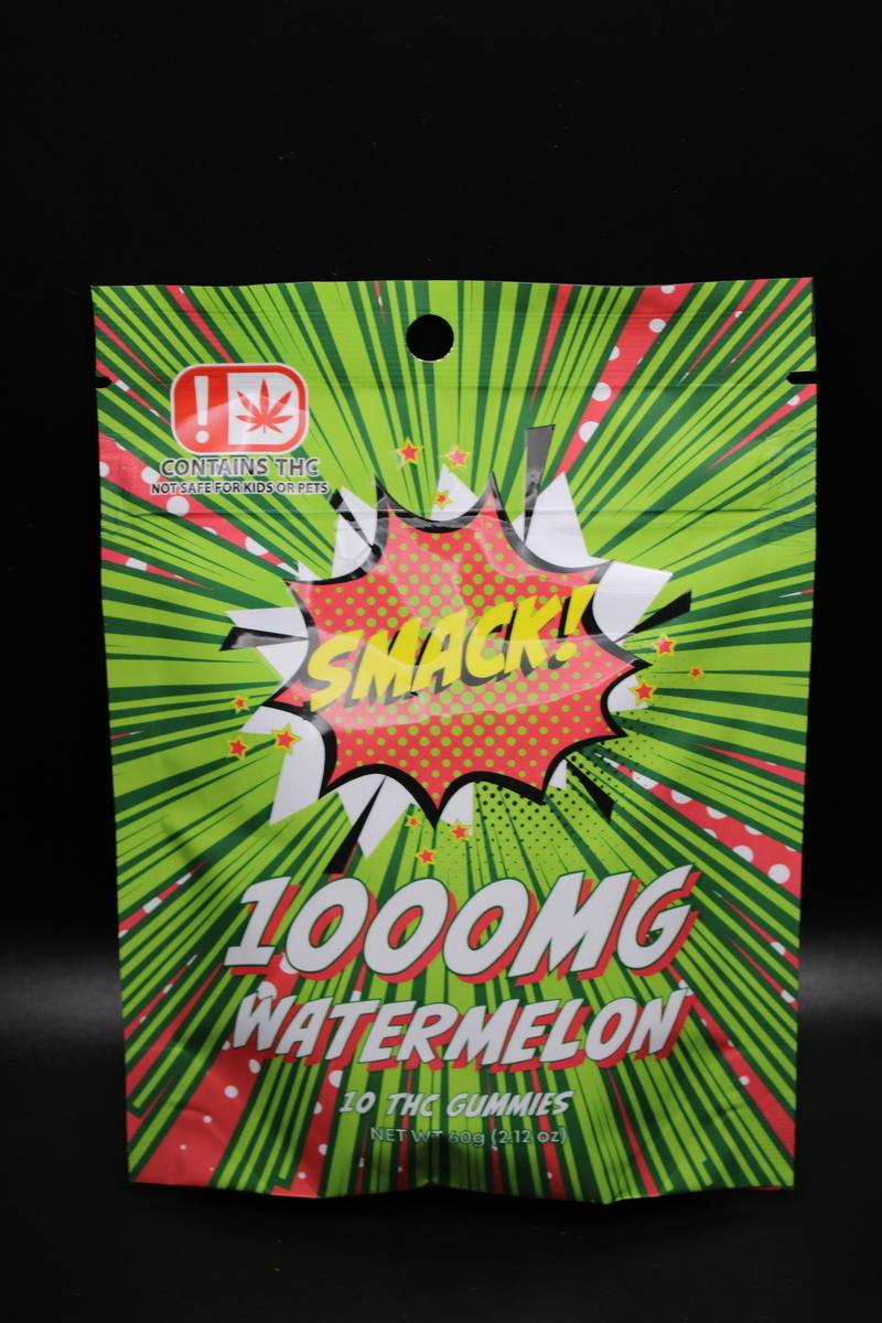 Smack! | Watermelon Gummies (10ct.) | 1000mg