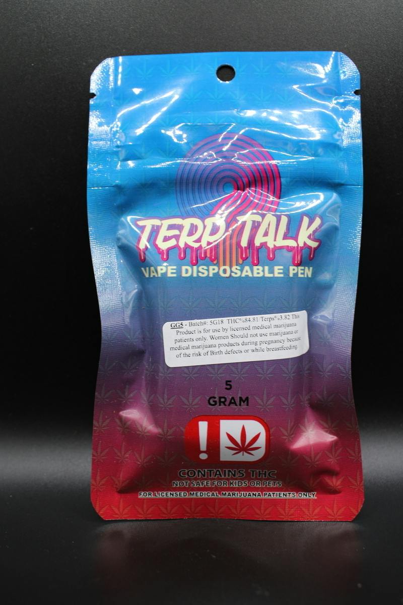 Terp Talk | GG5 | Disposable | 5g by Terp Talk