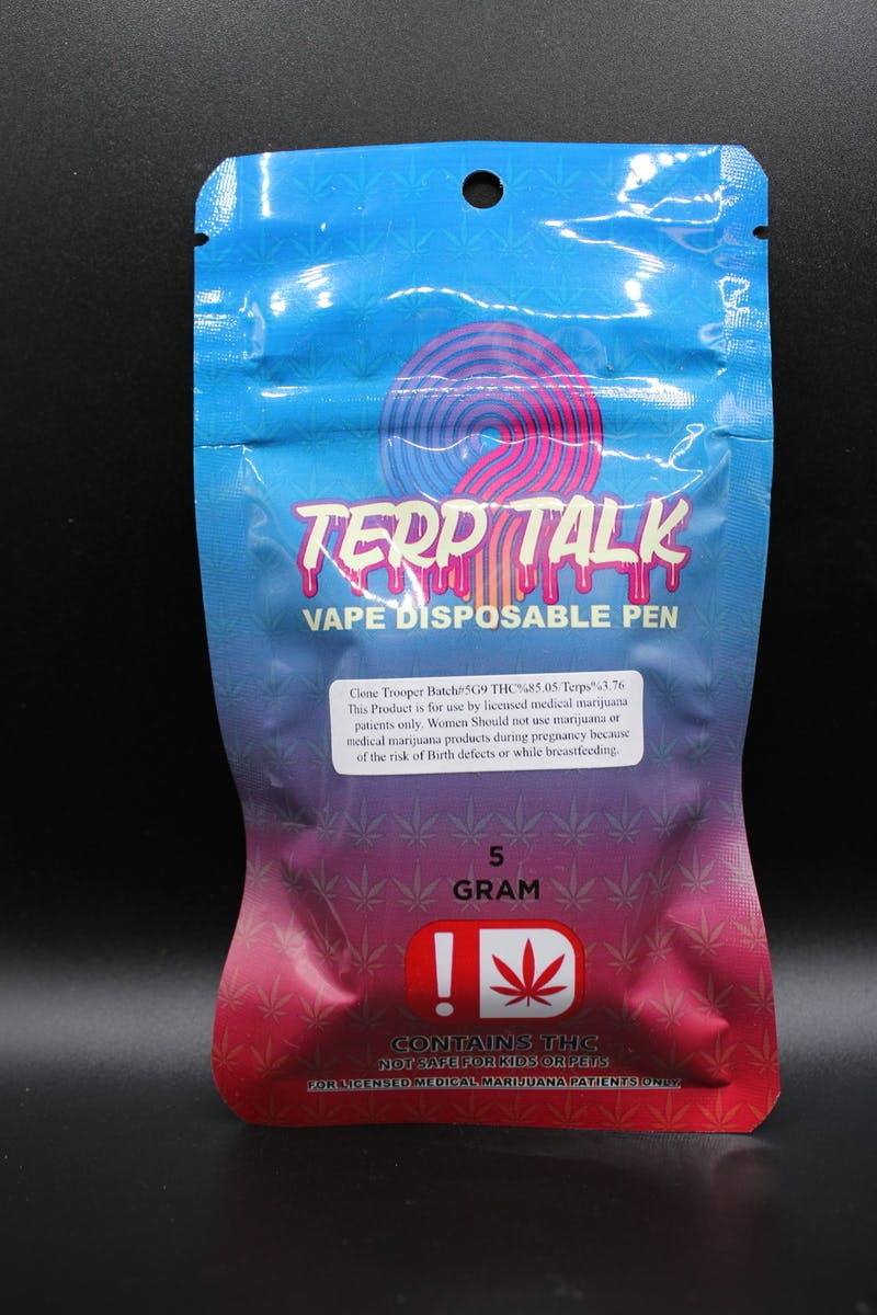 Terp Talk | Cuddle Buddy | Disposable | 5g by Terp Talk