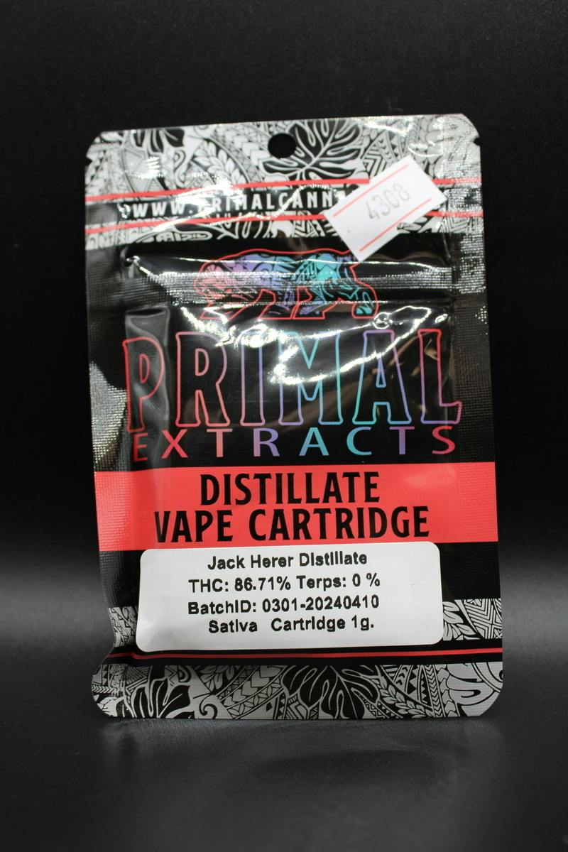 Distillate 1 gram - Jack Herer (S) by Primal Cannabis