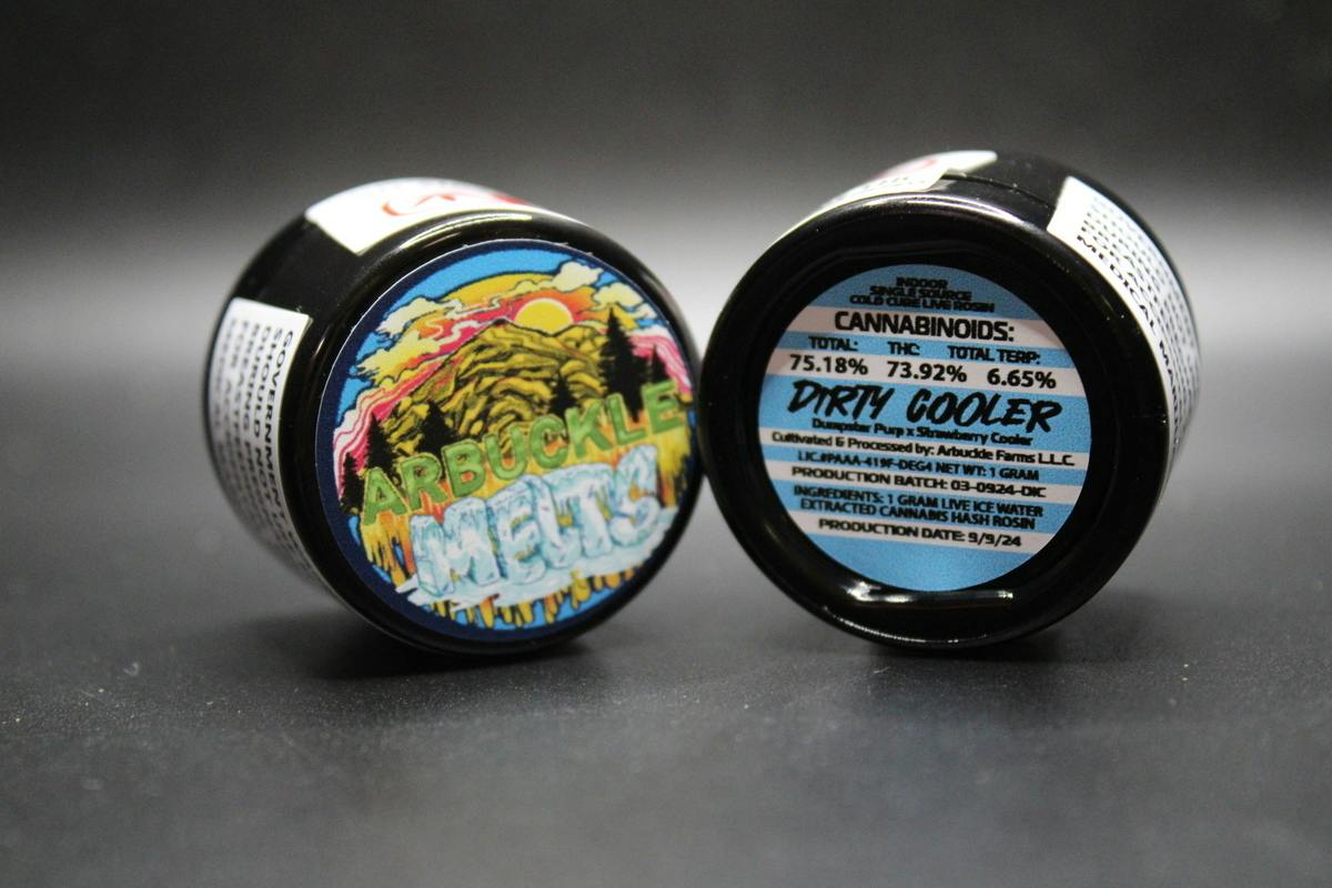 Dirty Cooler | Solventless | Rosin | 1g