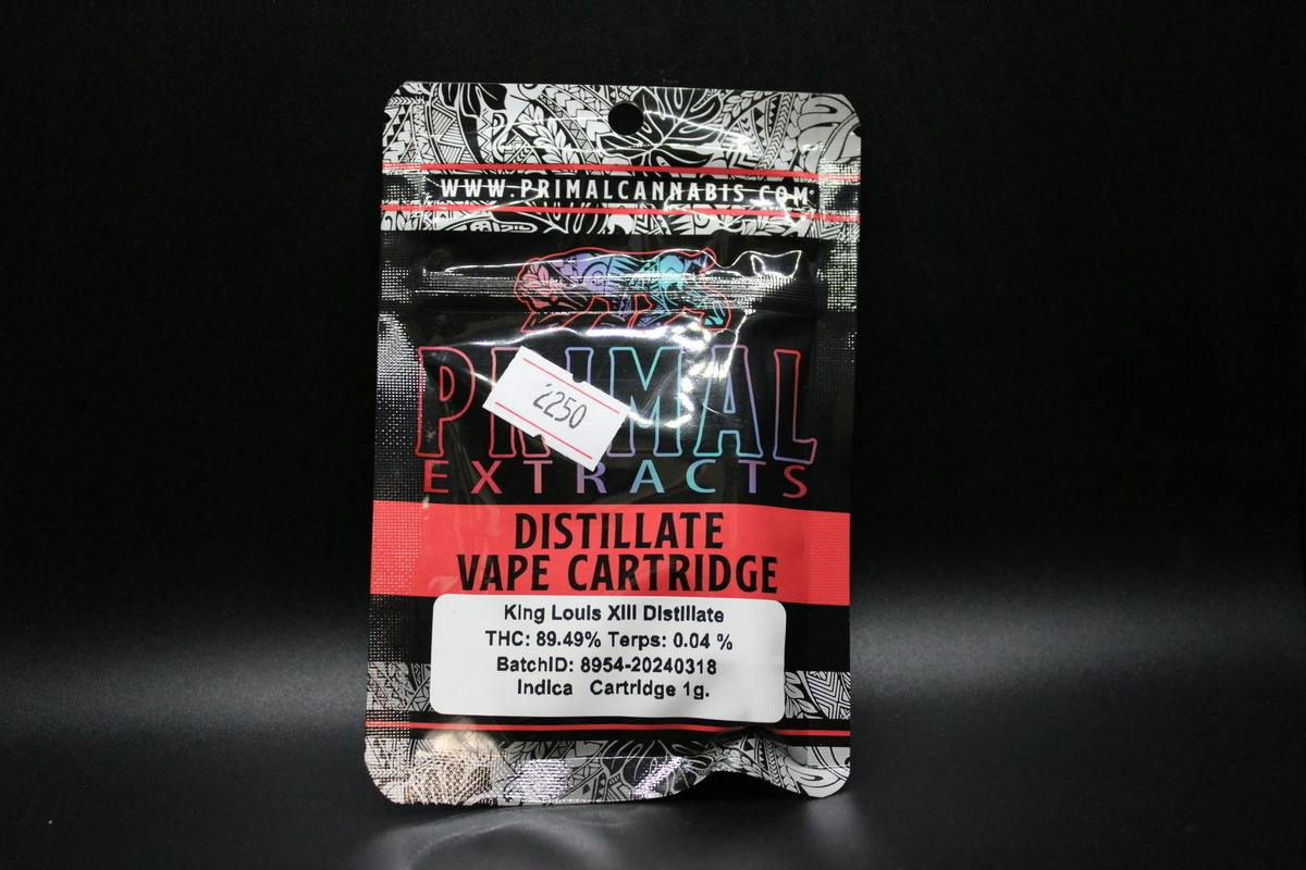 Distillate 1 gram - King Louis XIII (I) by Primal Cannabis