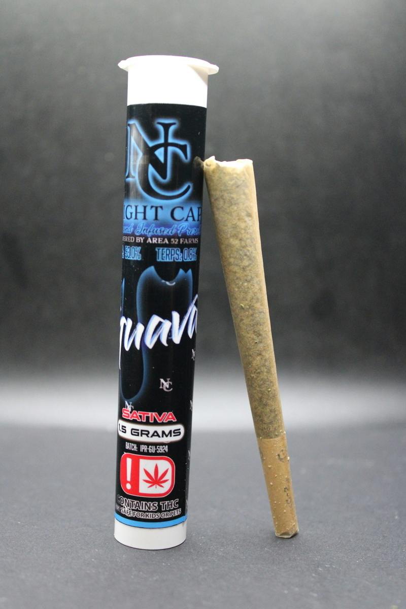Night Cap - Guava - 1.5G Diamond Infused Pre Roll