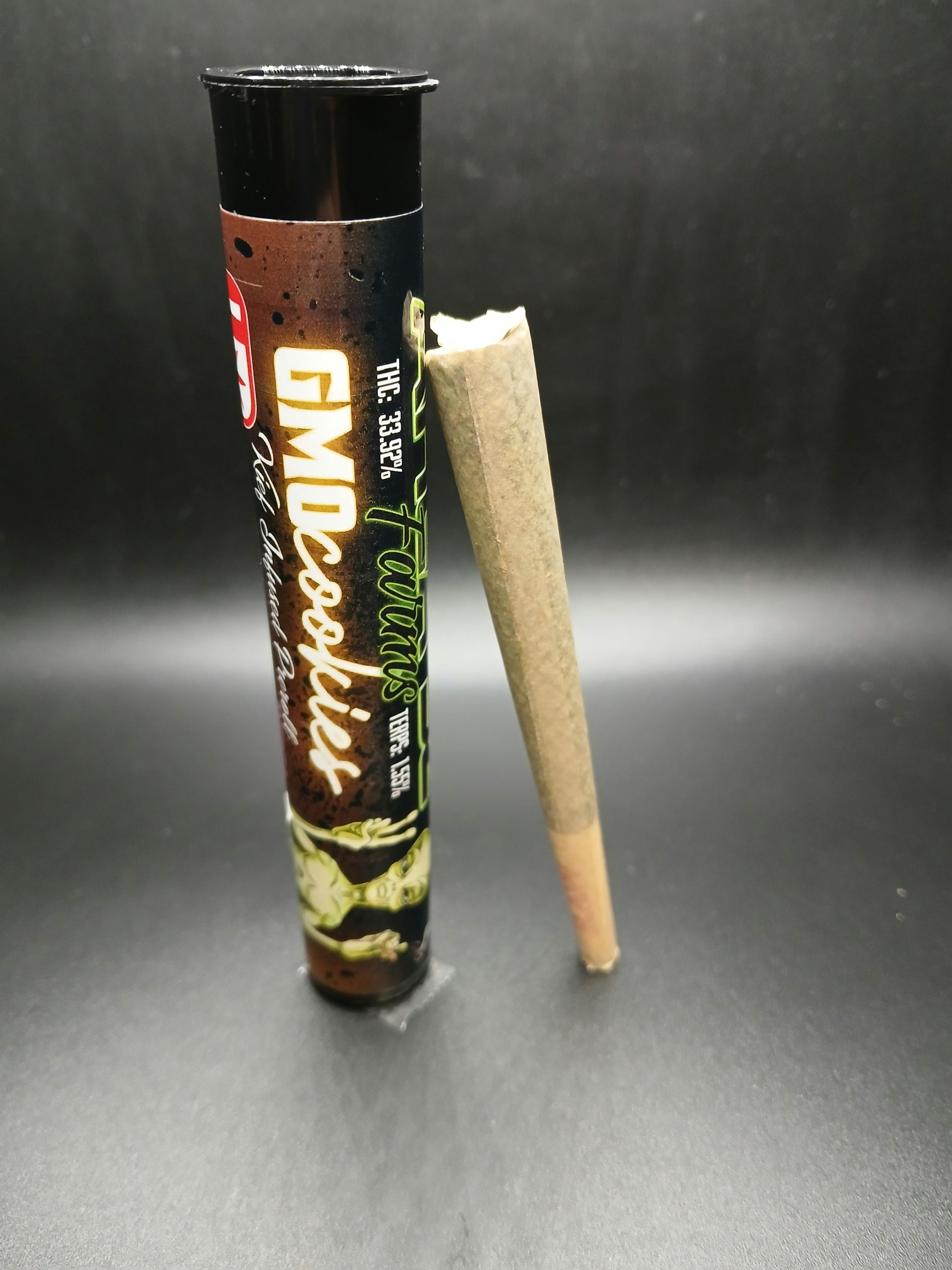 Area 52 Farms - GMO Cookies - 1G Keif Infused Pre Roll