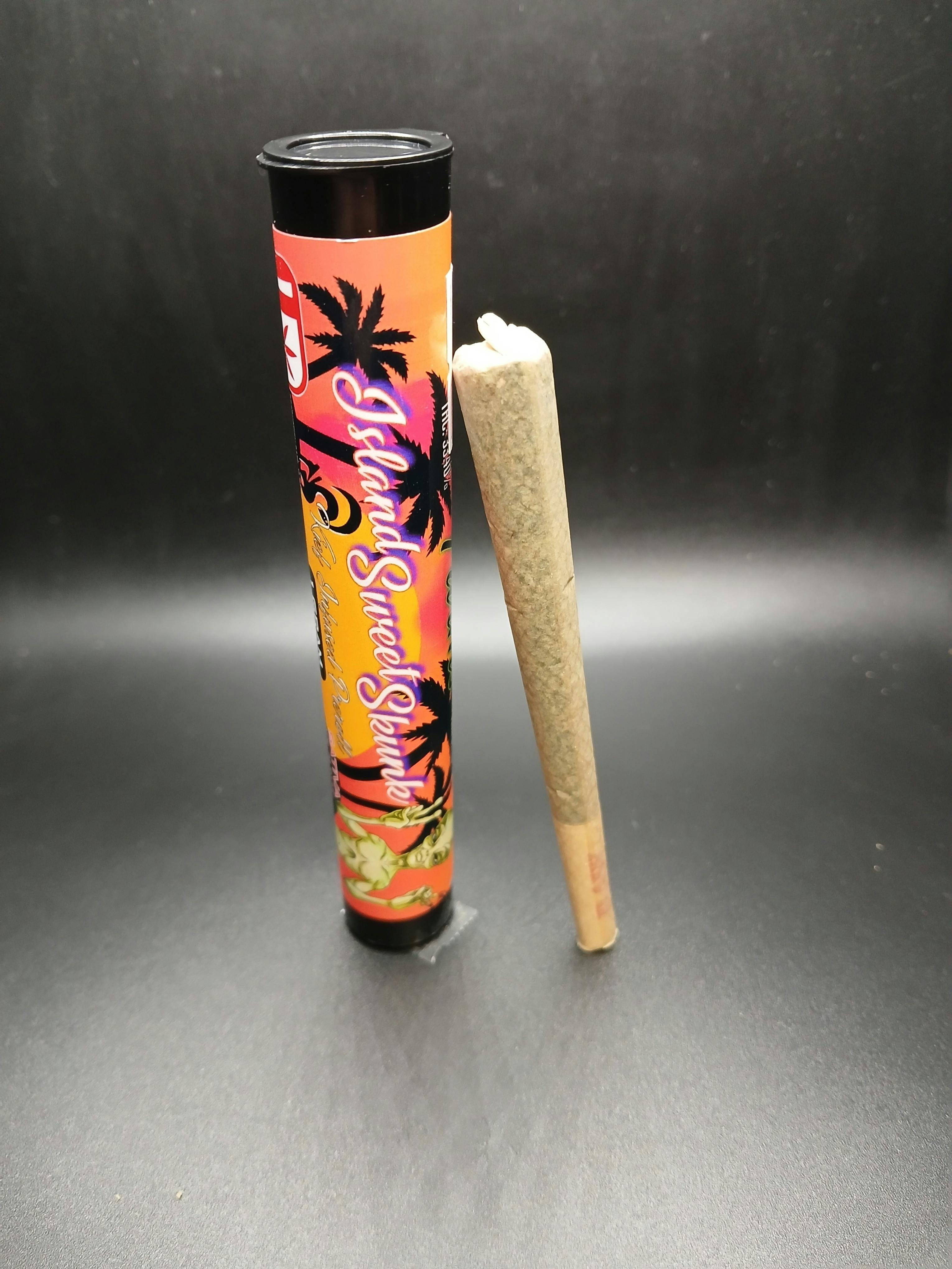Area 52 Farms - Island Sweet Skunk - 1G Keif Infused Pre Roll