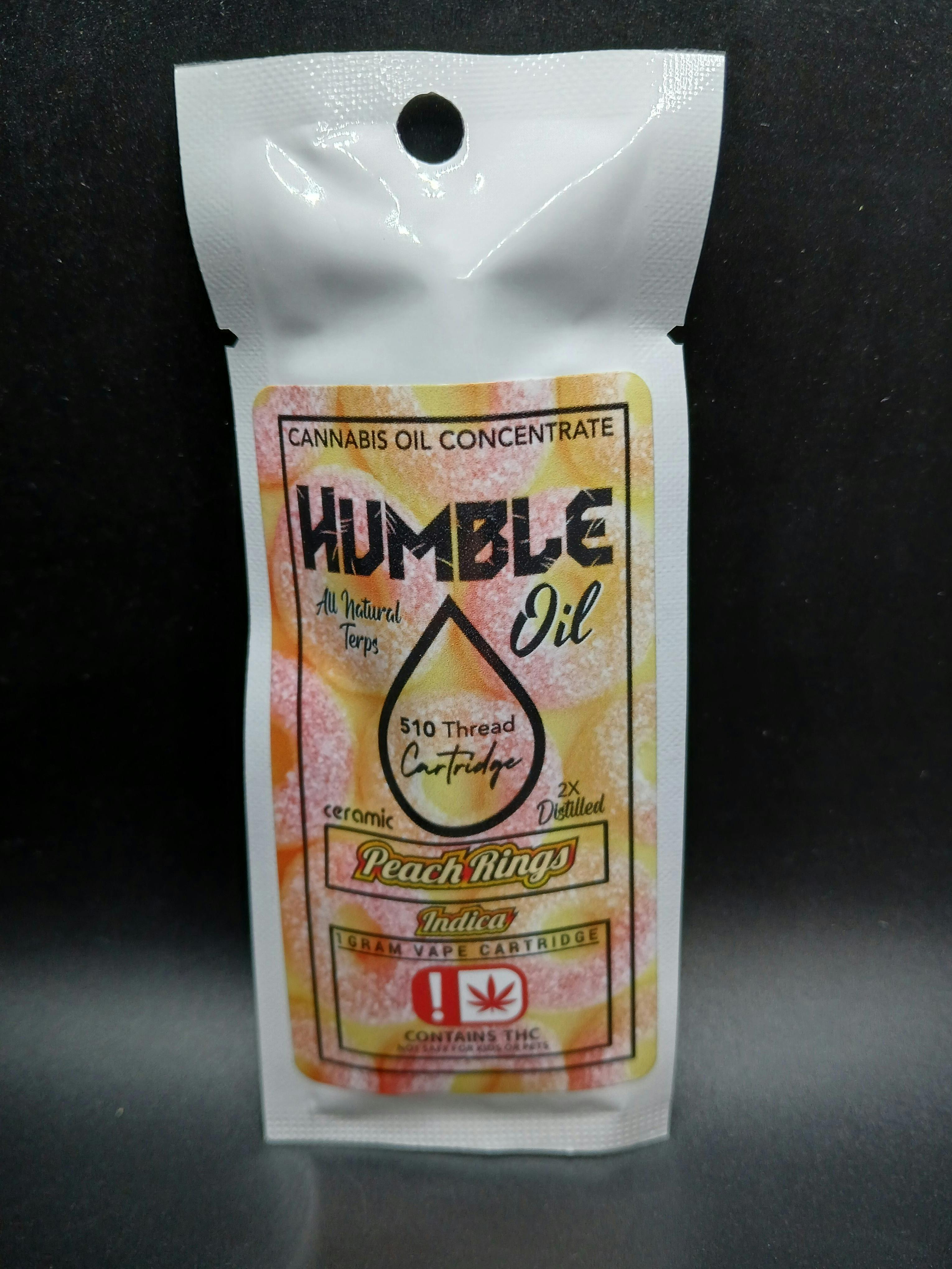 Humble - Peach Rings - 1G Cartridge