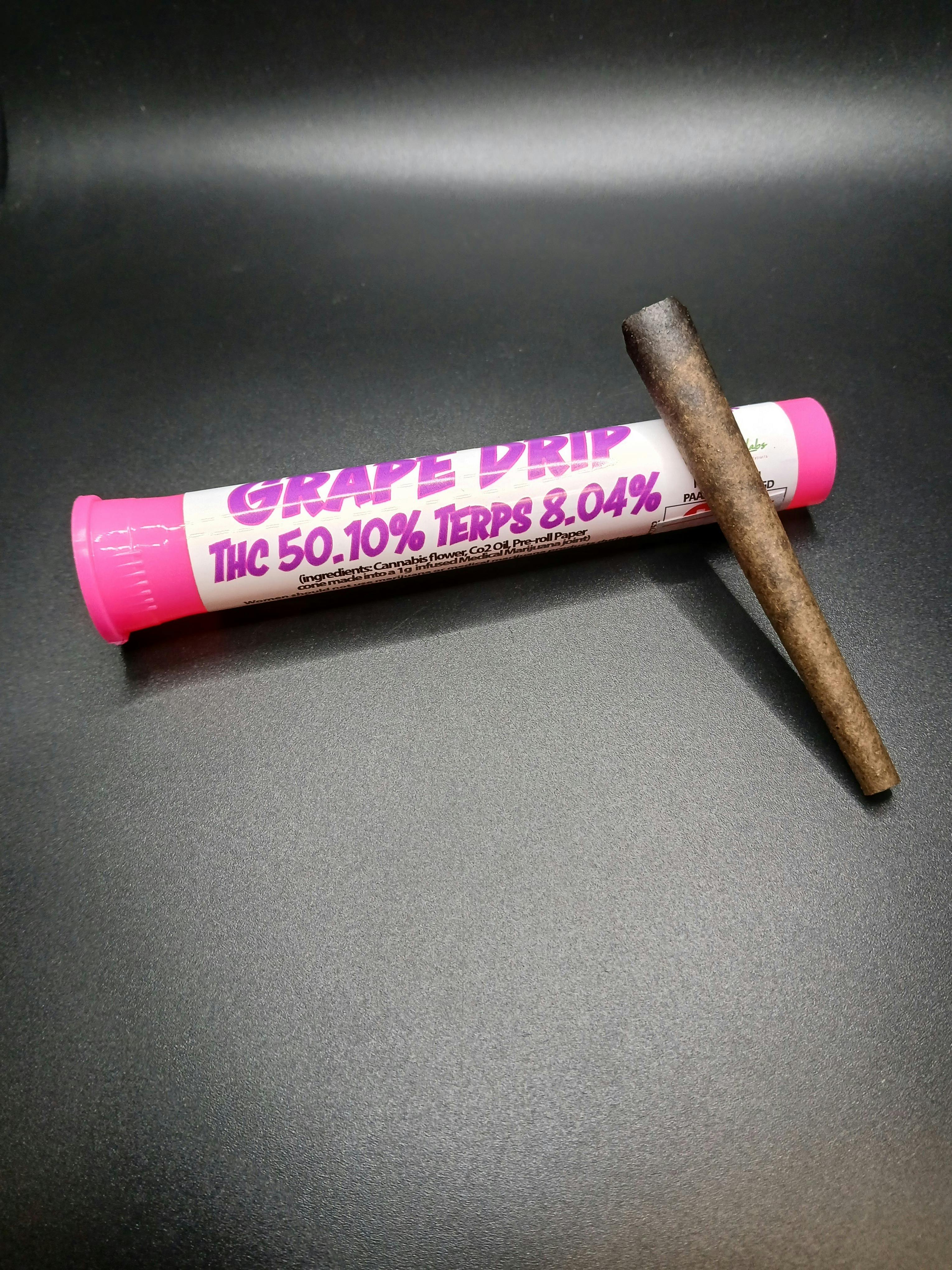 Dr Dank - Grape Drip - 1.5G C02 Oil Infused Blunt