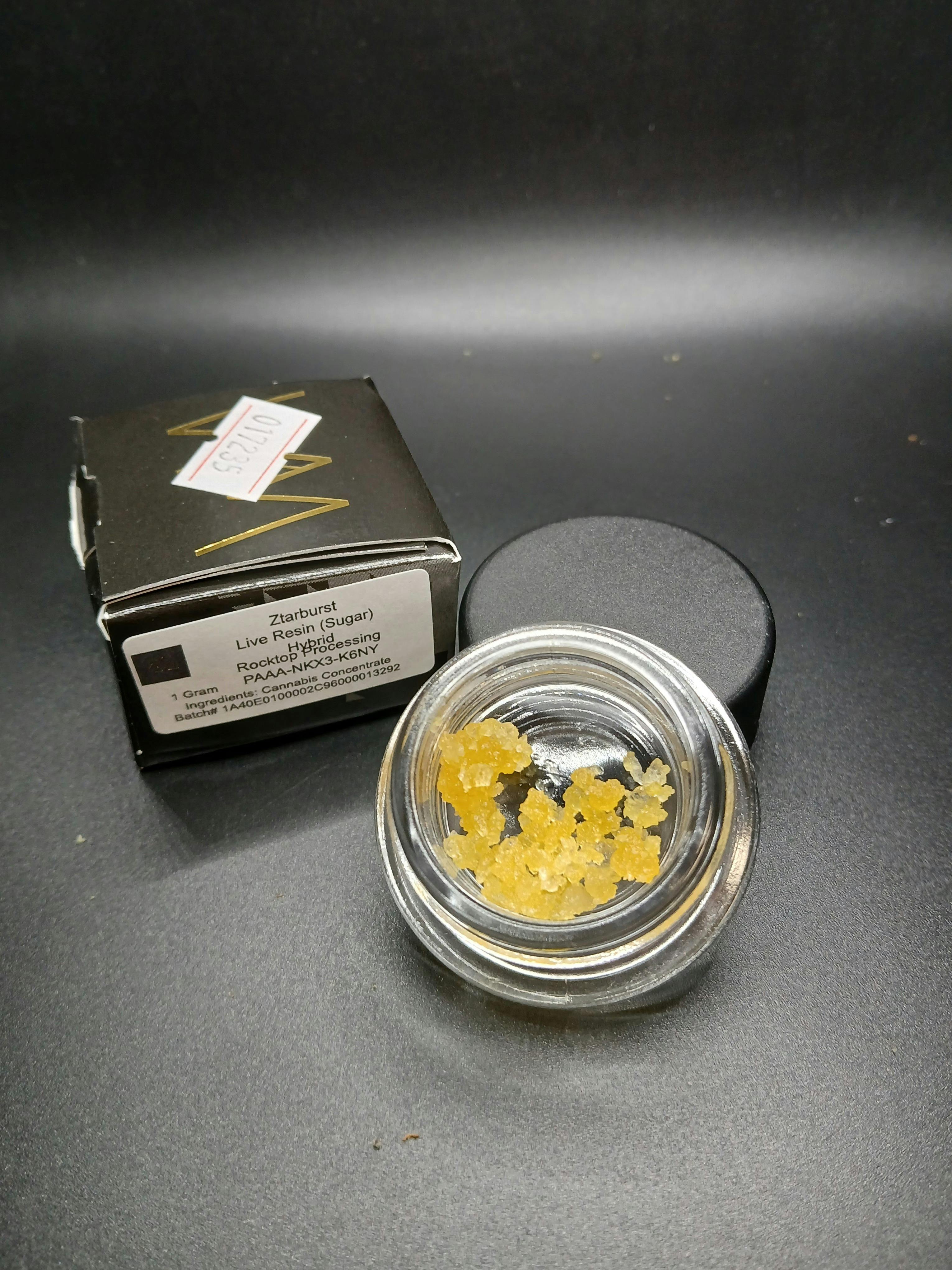 White Mousse - Ztarburst - 1G Live Resin Concentrate Jar (15G/$86.20)