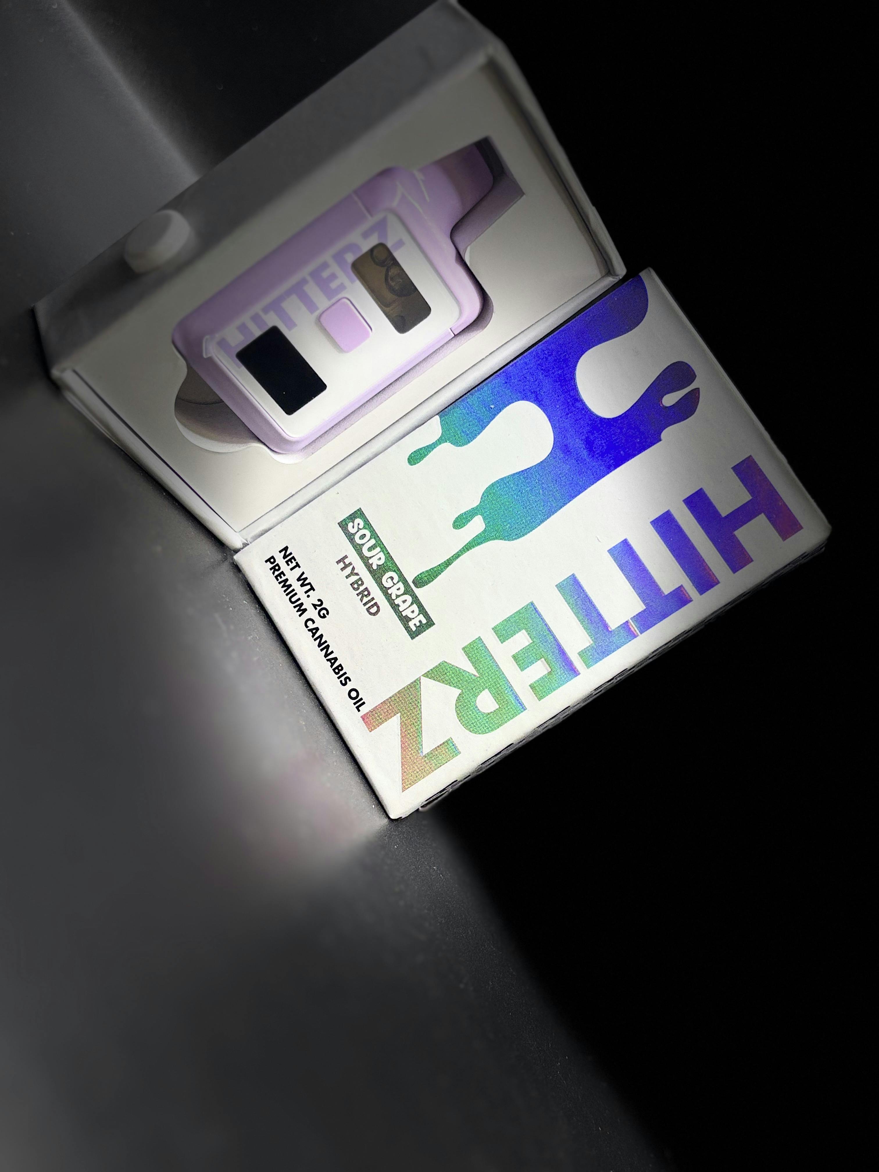 Hitterz - Sour Grape - 2G Disposable