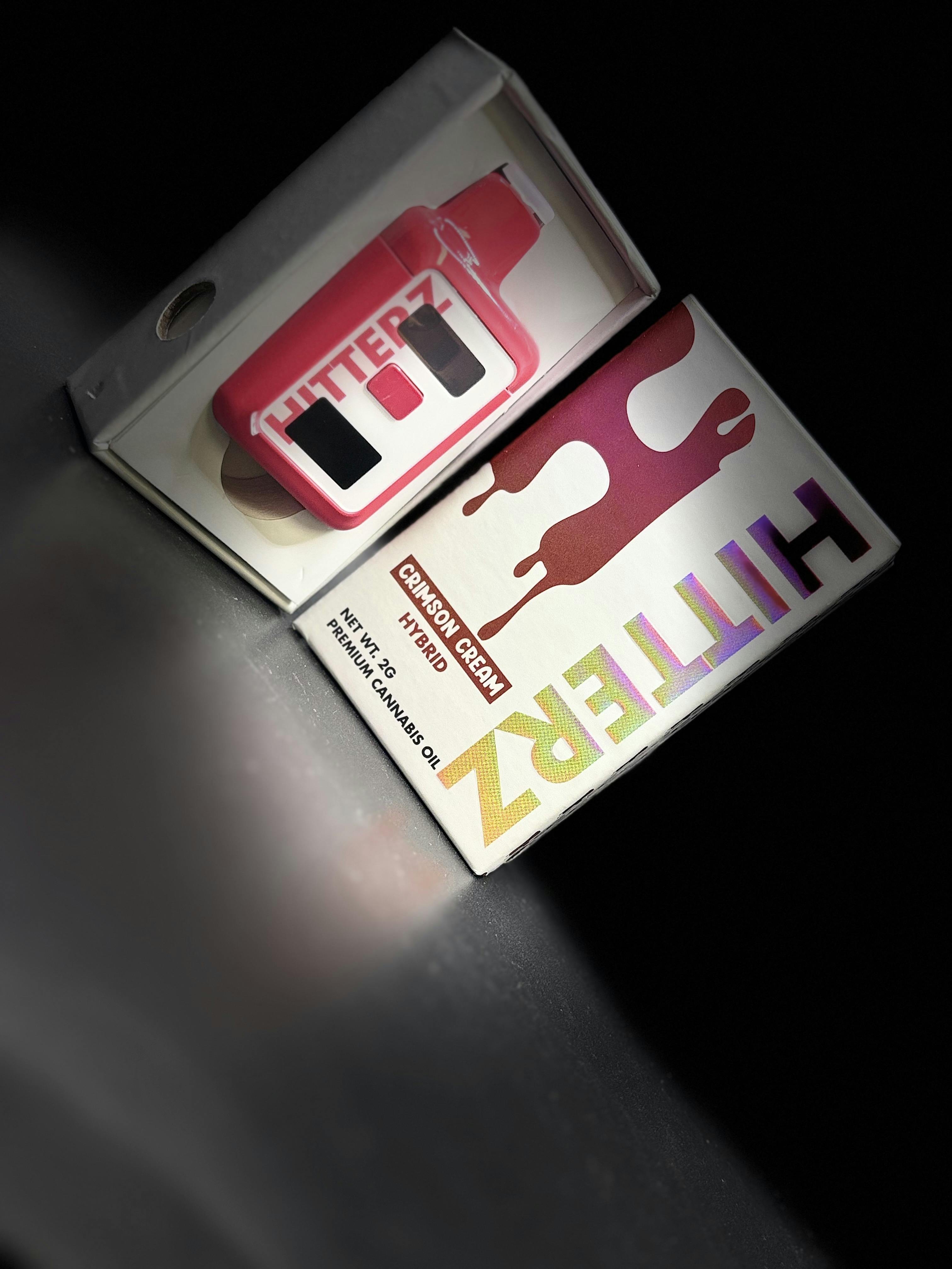 Hitterz - Crimson Cream - 2G Disposable