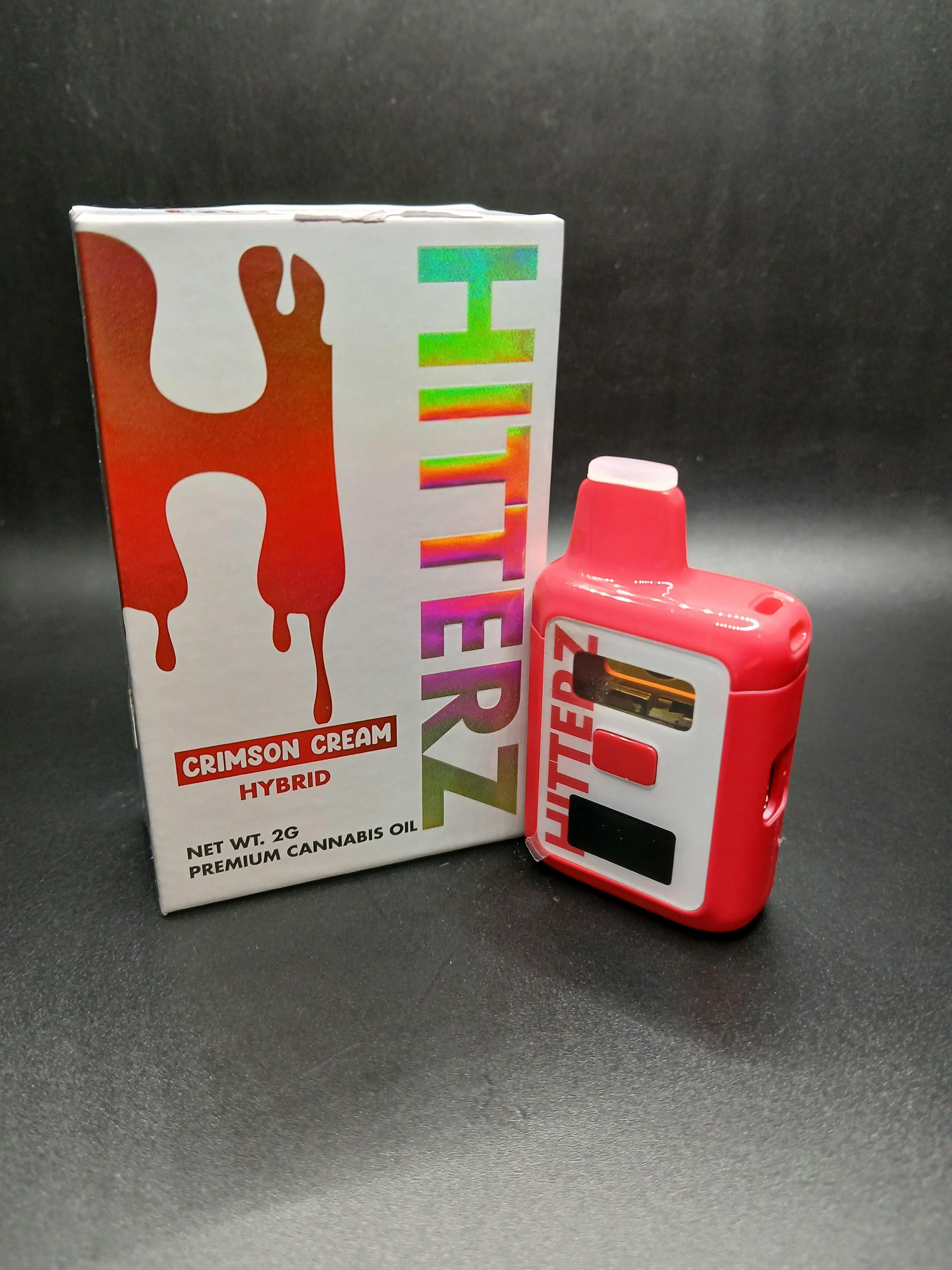 Hitterz - Crimson Cream - 2G Disposable