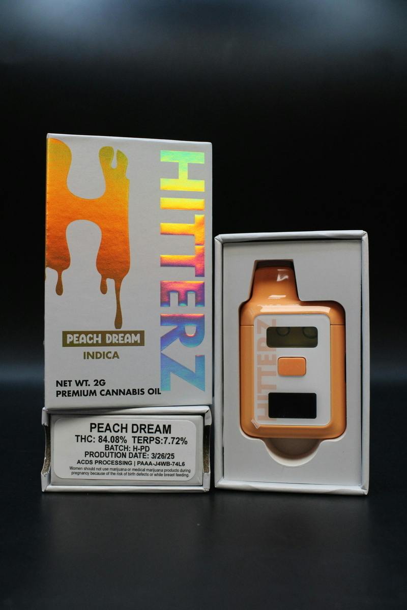 Hitterz - Peach Dream - 2G Disposable