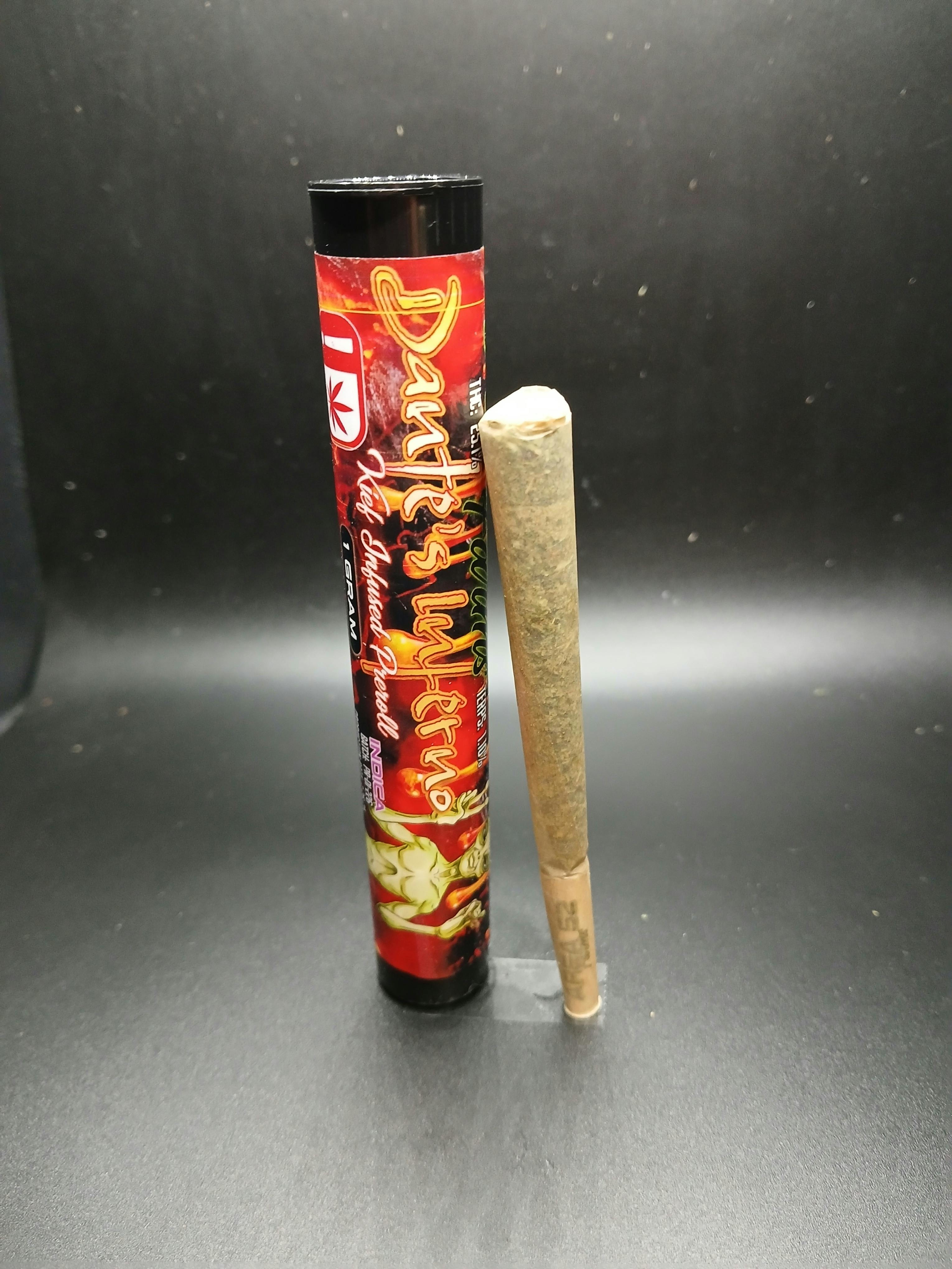 Area 52 Farms - Dante's Inferno - 1G Keif Infused Pre Roll