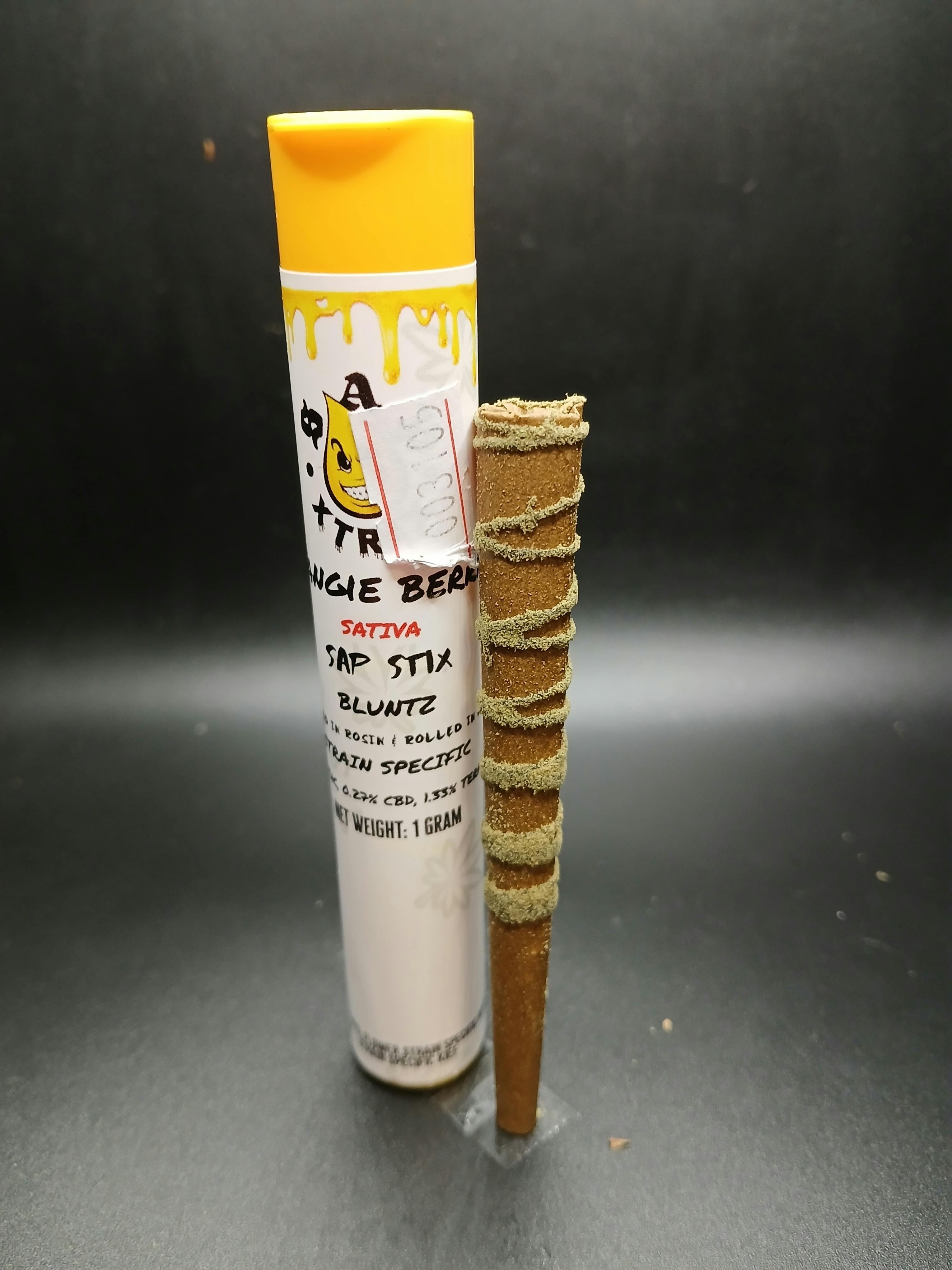Sap Xtrax - Tangie Berry - 1G Sap Stix Rosin Blunt (2G/$25 or 4G/$45) (TAXES INCLUDED)