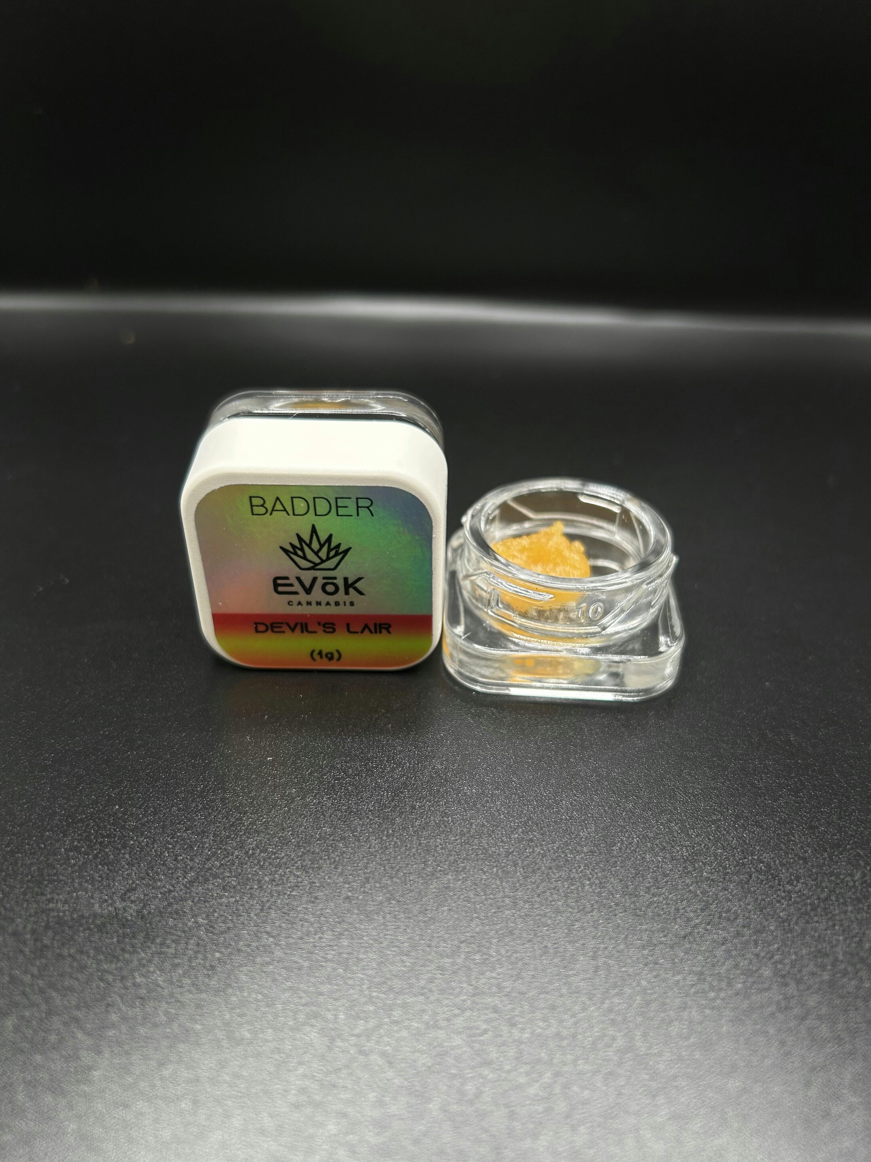 Evok - Devil's Lair - 1G Badder Concentrate (12G/$86.20)