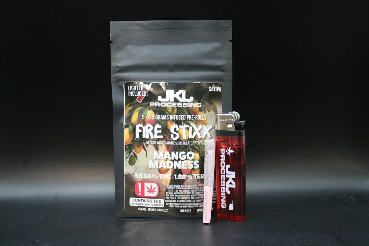 Mango Madness | Infused Minis | 0.35g | 5pk by JKJ Processing