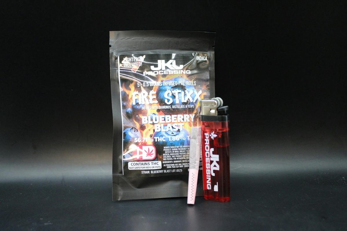 blueberry blast | Infused Minis | 0.35g | 5pk by JKJ Processing