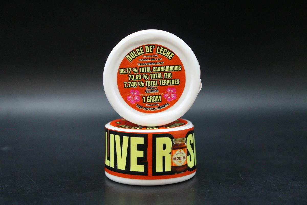 Icy Melts - Dulche De Leche - 1G Live Hash Rosin