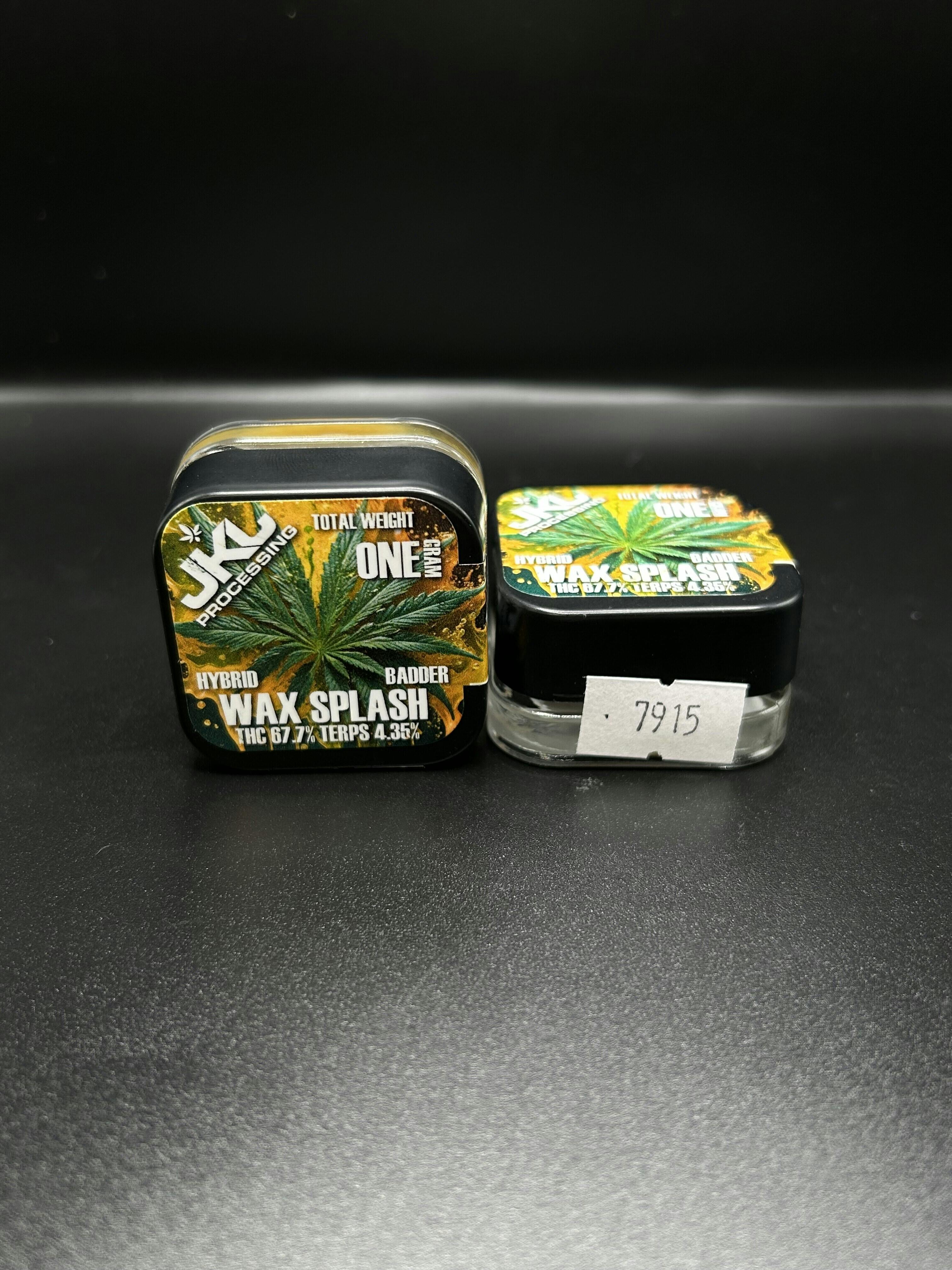 JKJ Processing - Wax Splash - 1G Concentrate (15G/$86.20) at The Jungle House