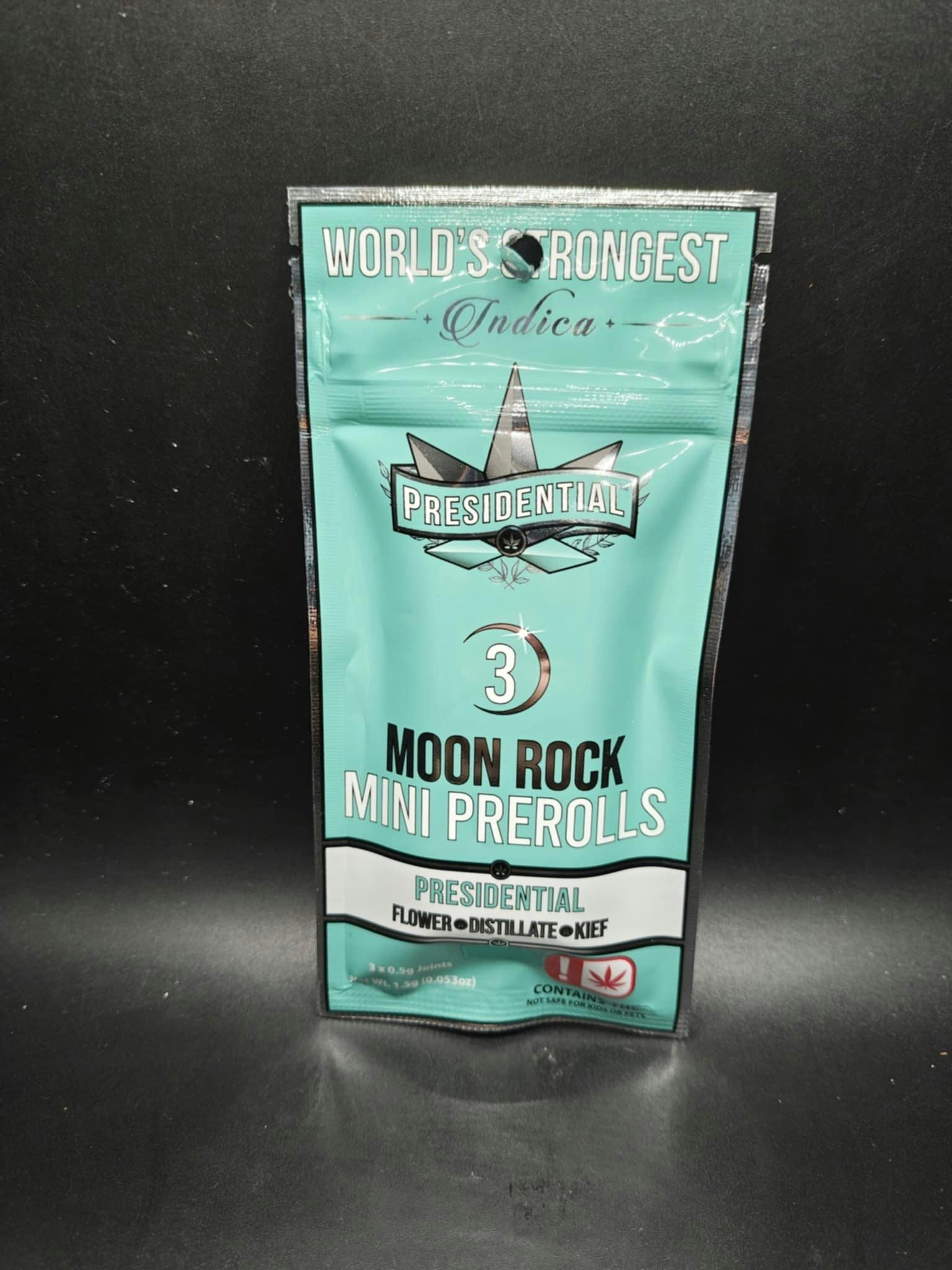 Presidential | Moon Rock Infused Minis | 0.5g each | 3pk