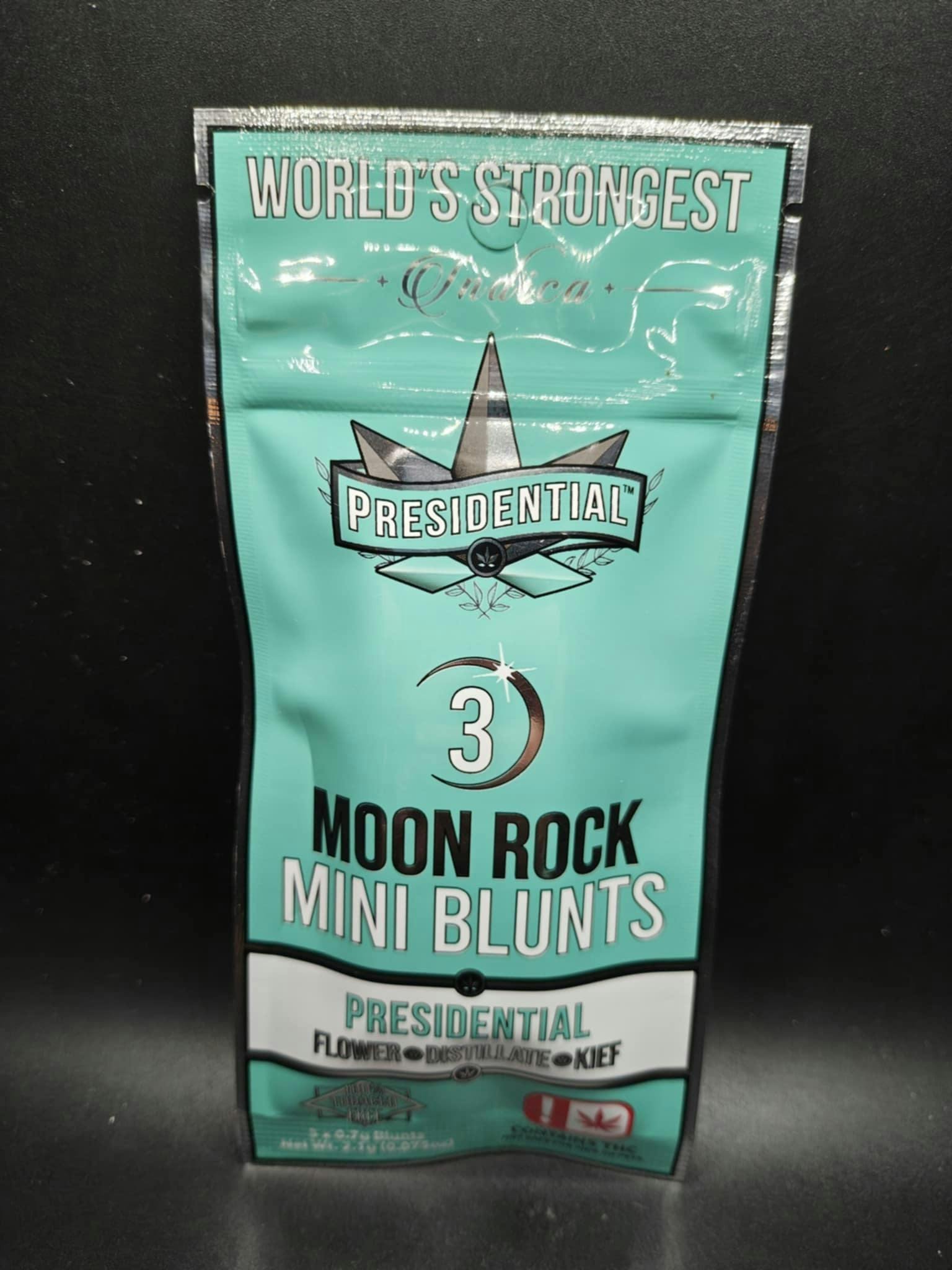Presidential (OG) Classic | Moon Rock Infused Blunts | 0.7g each | 3pk
