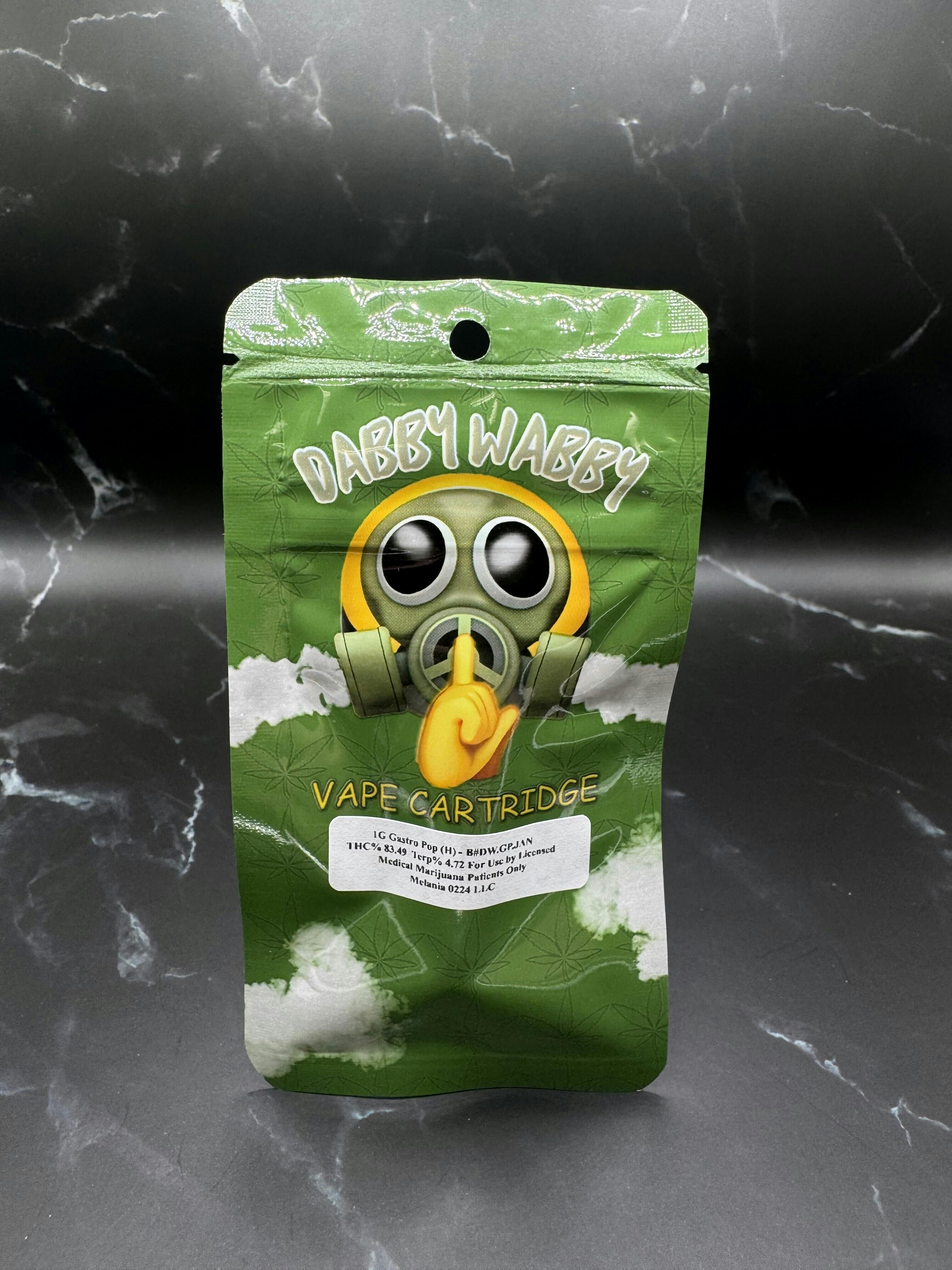 Dabby Wabby - Gastro Pop - 1G Cartridge (15/$100) (TAXES INCLUDED)